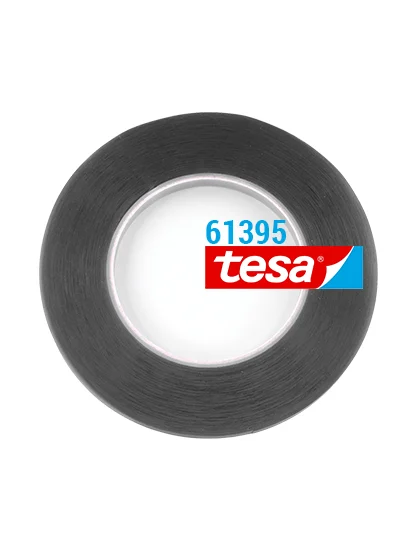 Double-Sided Acrylic Black Tape (7MM x 25M) (Tesa Model # 61395)
