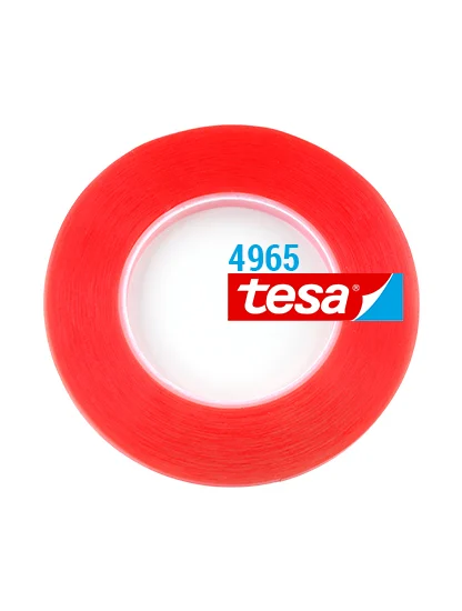 Double-Sided Polyester Red Tape (7MM X 25M) (Tesa Model # 4965)