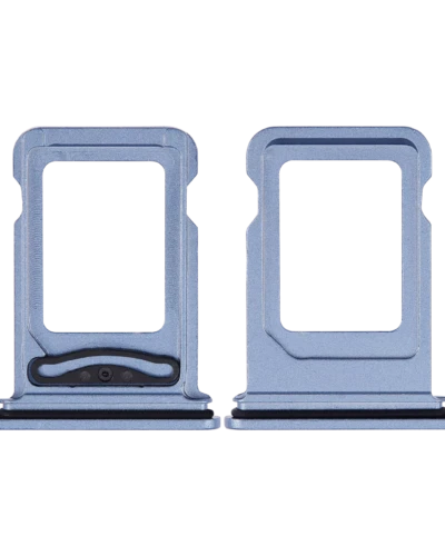 Dual Sim Card Tray For iPhone 14 / 14 Plus (Blue)