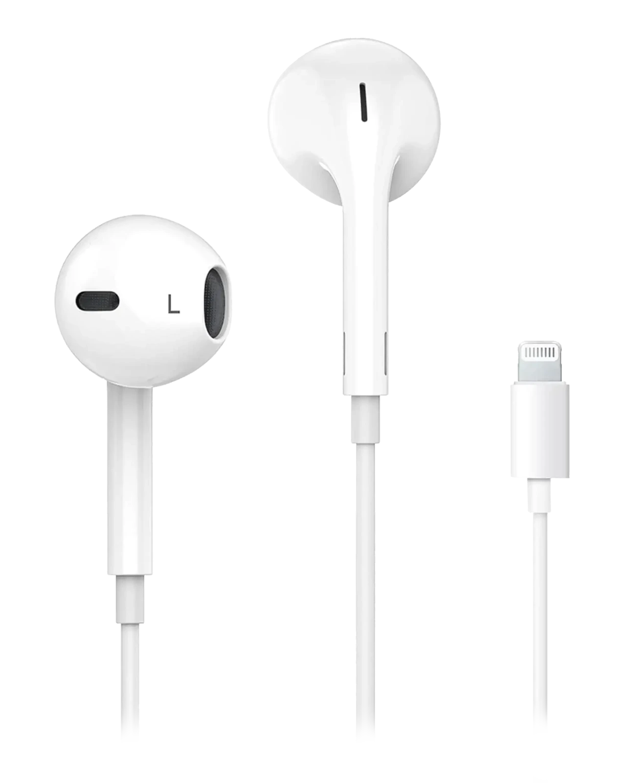 EarPods (Lightning Connector) For iPhone / iPad / iPod (OEM Grade New) (Bulk Packaging) - Image 2