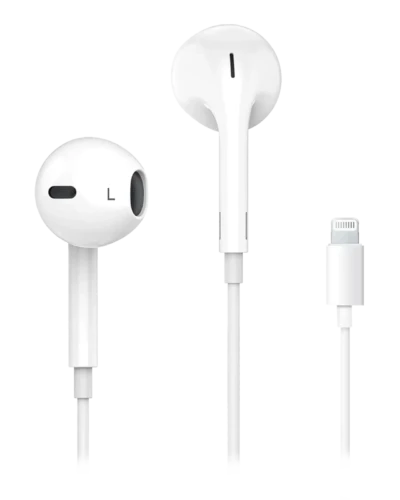 EarPods (Lightning Connector) For iPhone / iPad / iPod (OEM Grade New) (Bulk Packaging)