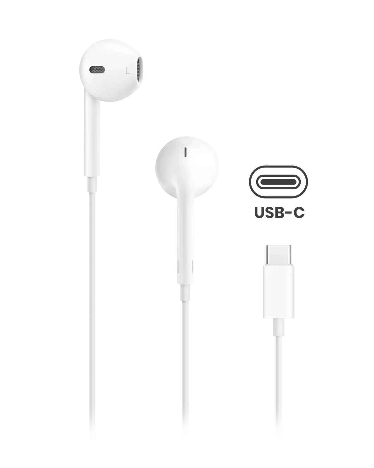 EarPods (Type-C Connector) For iPhone / iPad / iPod (OEM Grade New) (Bulk Packaging) - Image 3