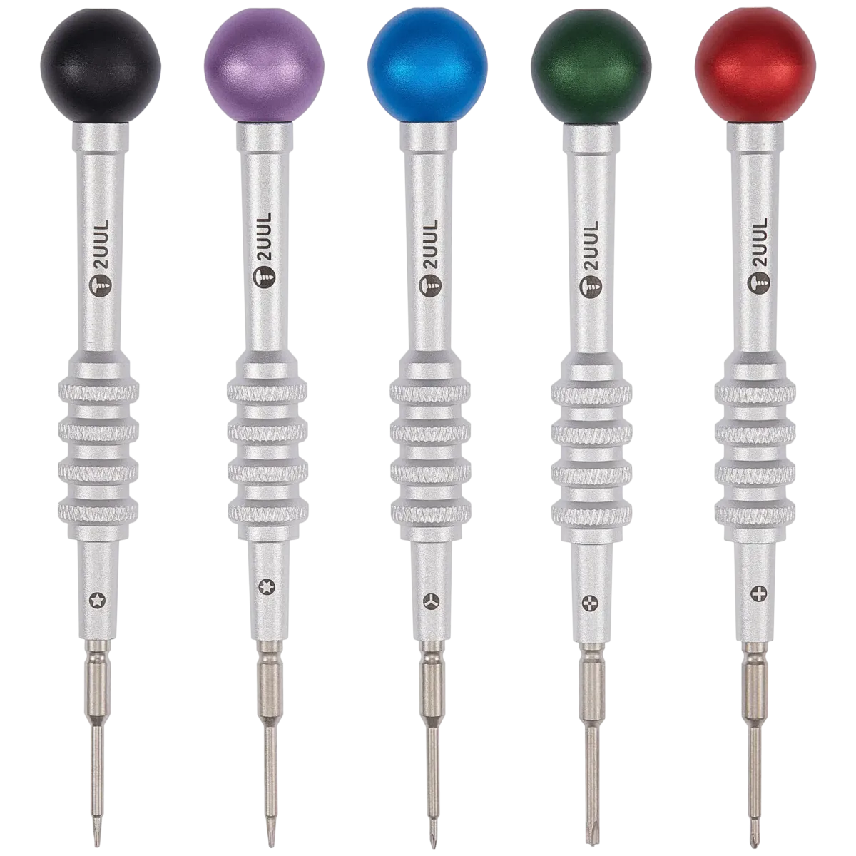 Everyday Scroo Screwdrivers Set 5 in 1 (2.5mm Convex Cross / Torx T2 / Tri-point / PH000 1.2mm / 0.8mm P2) (2UUL)
