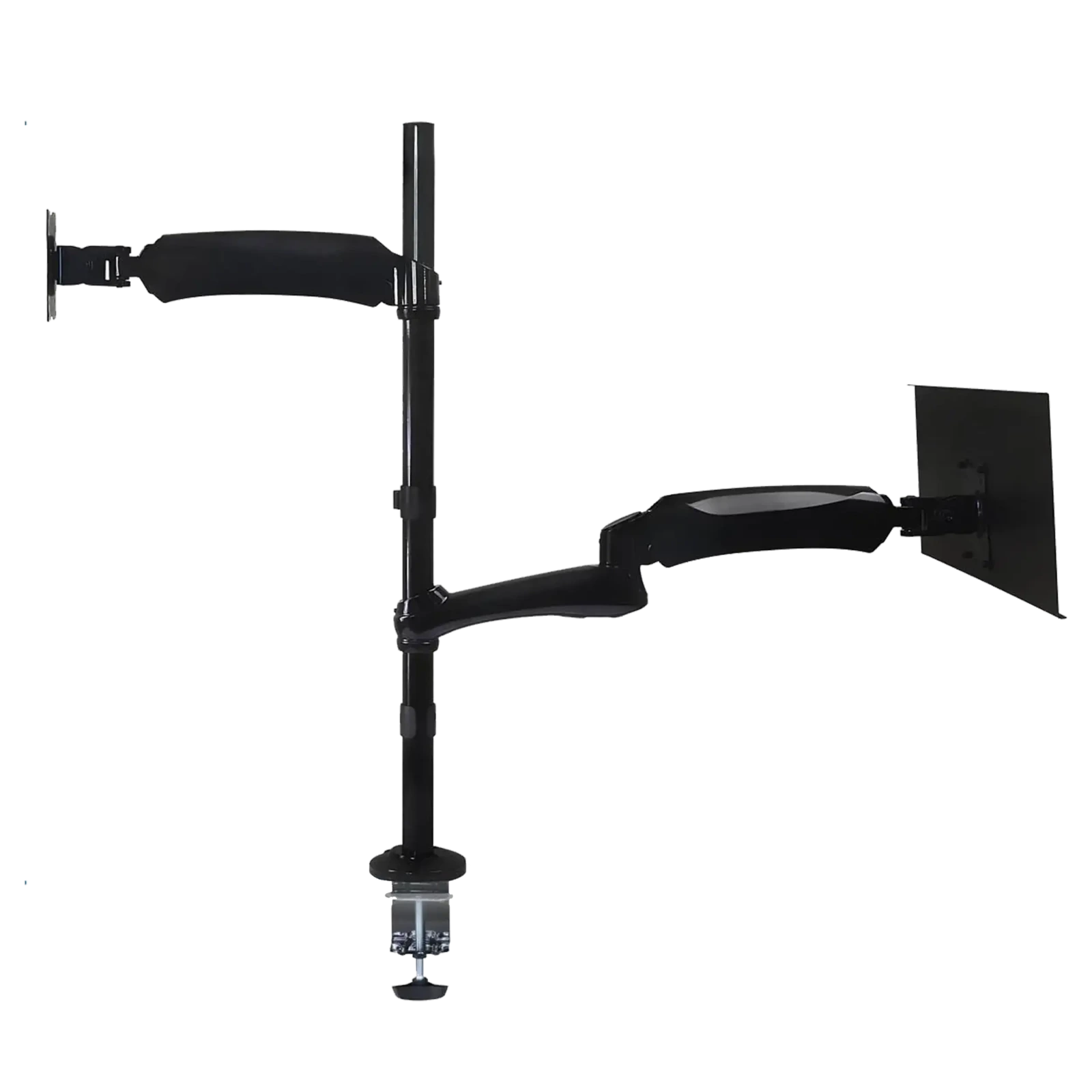 Height Adjustable Sit-Stand Desk Mount Workstation For Monitor And Keyboard MI-7921 (Mount-It) - Image 2