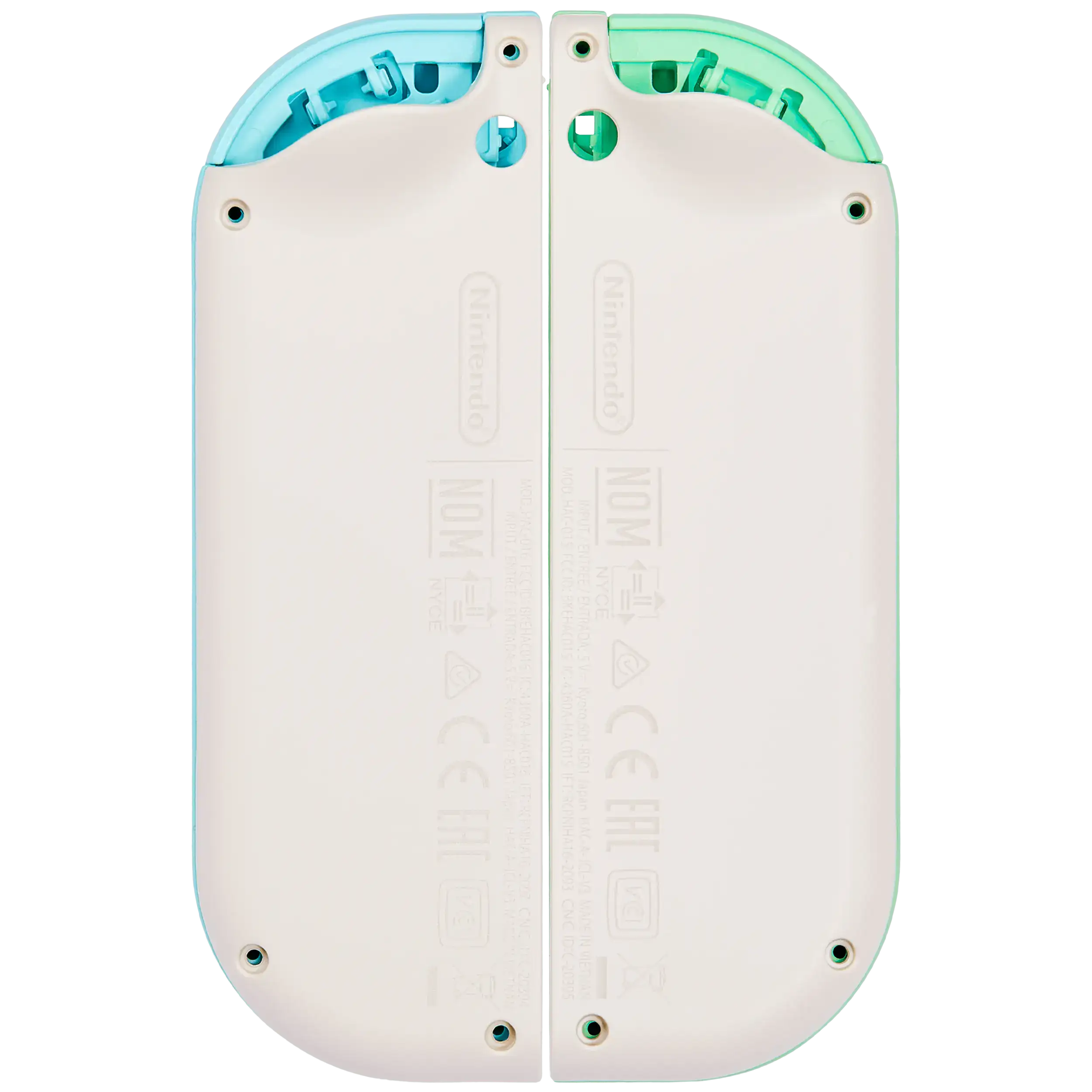 Housing Shell For Nintendo Switch Joy Con Controller (Green / Blue) - Image 3