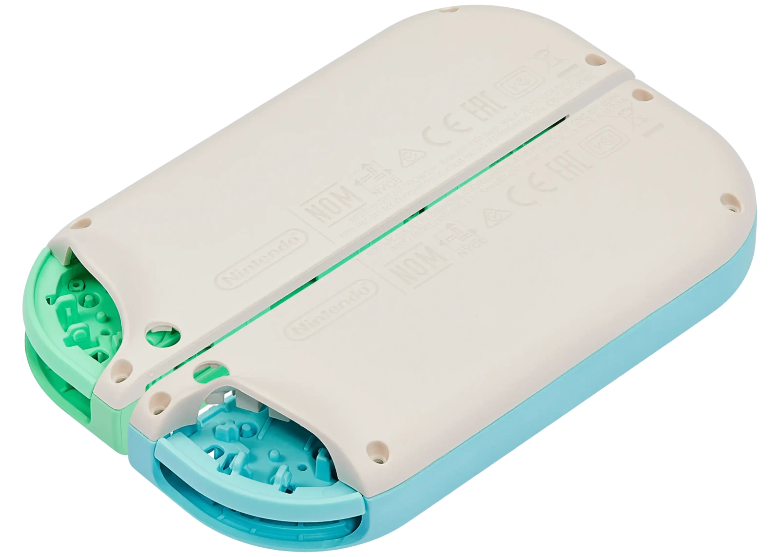 Housing Shell For Nintendo Switch Joy Con Controller (Green / Blue) - Image 5
