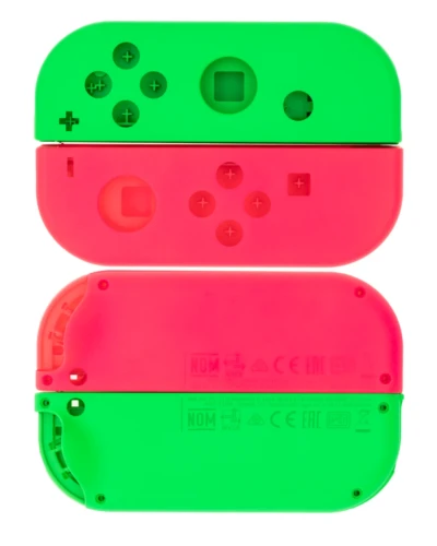 Housing Shell For Nintendo Switch Joy Con Controller (Green / Pink)
