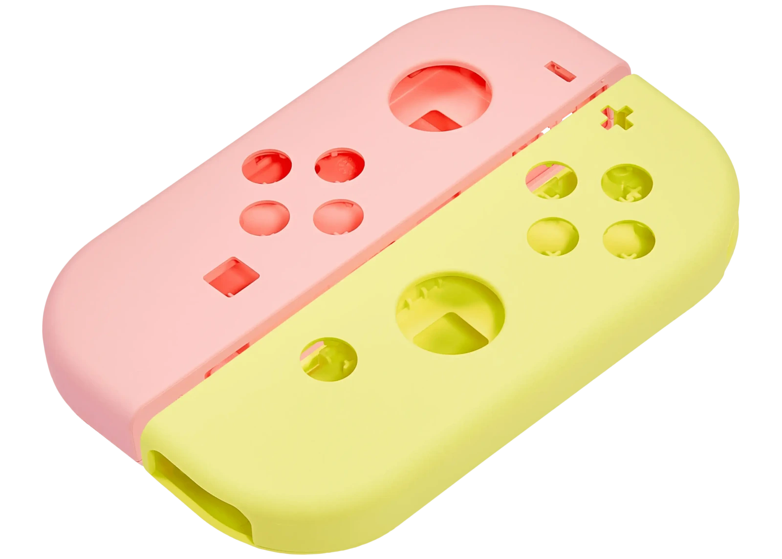 Housing Shell For Nintendo Switch Joy Con Controller (Pink / Yellow) - Image 4