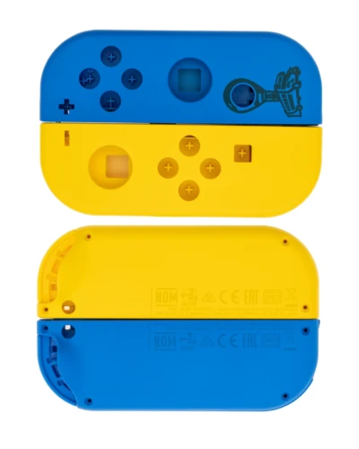 Housing Shell For Nintendo Switch Joy Con Controller (Yellow / Blue)