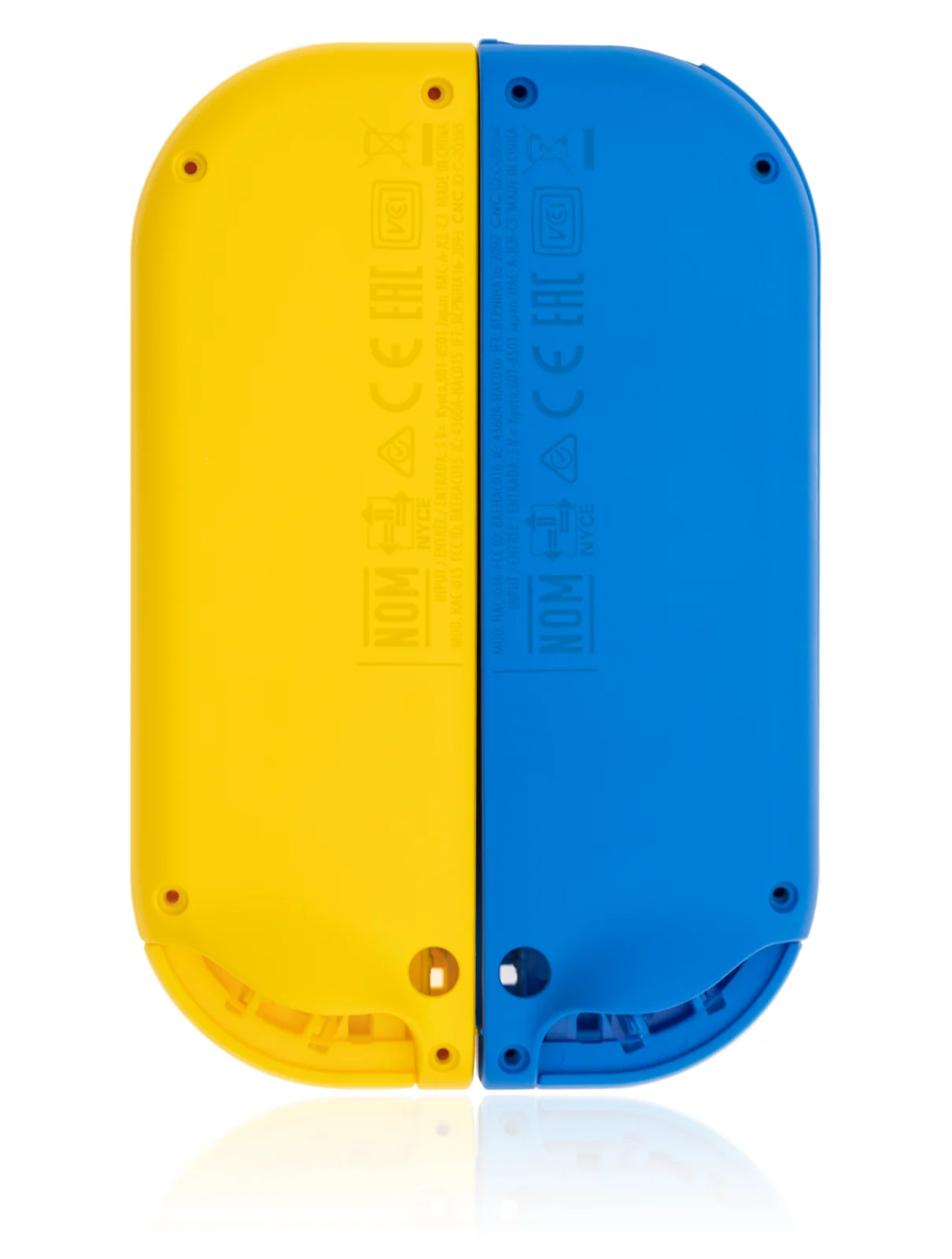 Housing Shell For Nintendo Switch Joy Con Controller (Yellow / Blue) - Image 2