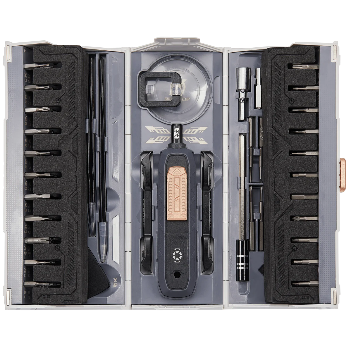 JM-8192 180-in-1 Precision Screwdriver Multi-Functional Toolkit (Jakemy) - Image 6