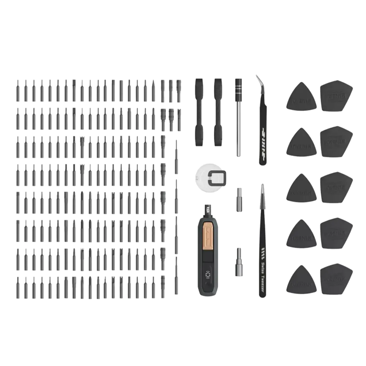 JM-8192 180-in-1 Precision Screwdriver Multi-Functional Toolkit (Jakemy) - Image 4