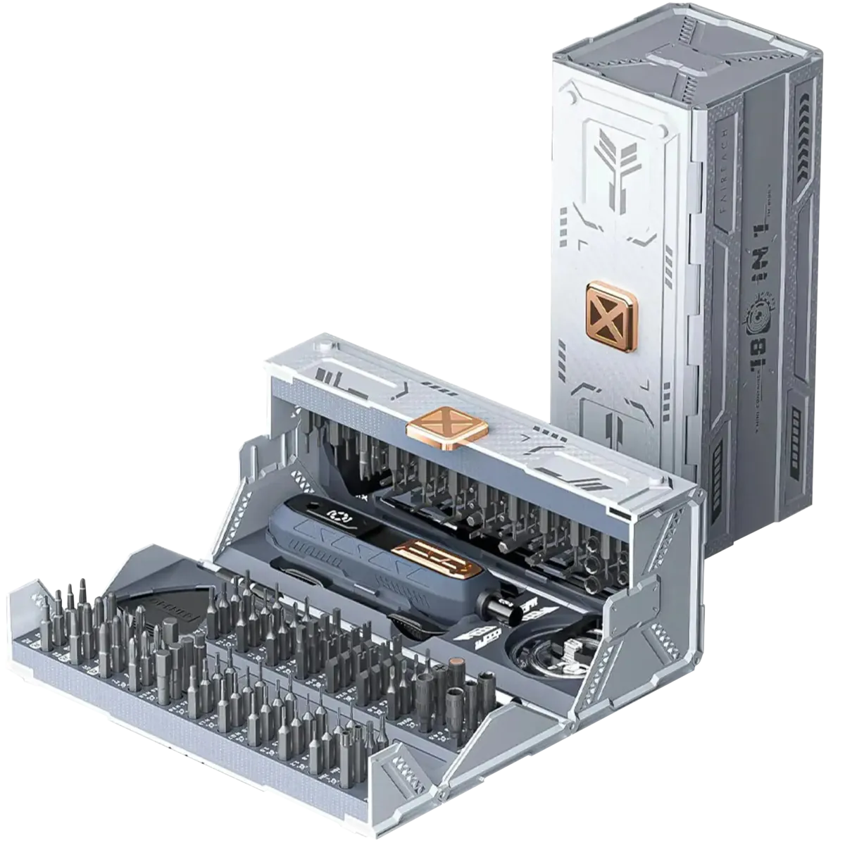 JM-8192 180-in-1 Precision Screwdriver Multi-Functional Toolkit (Jakemy) - Image 9