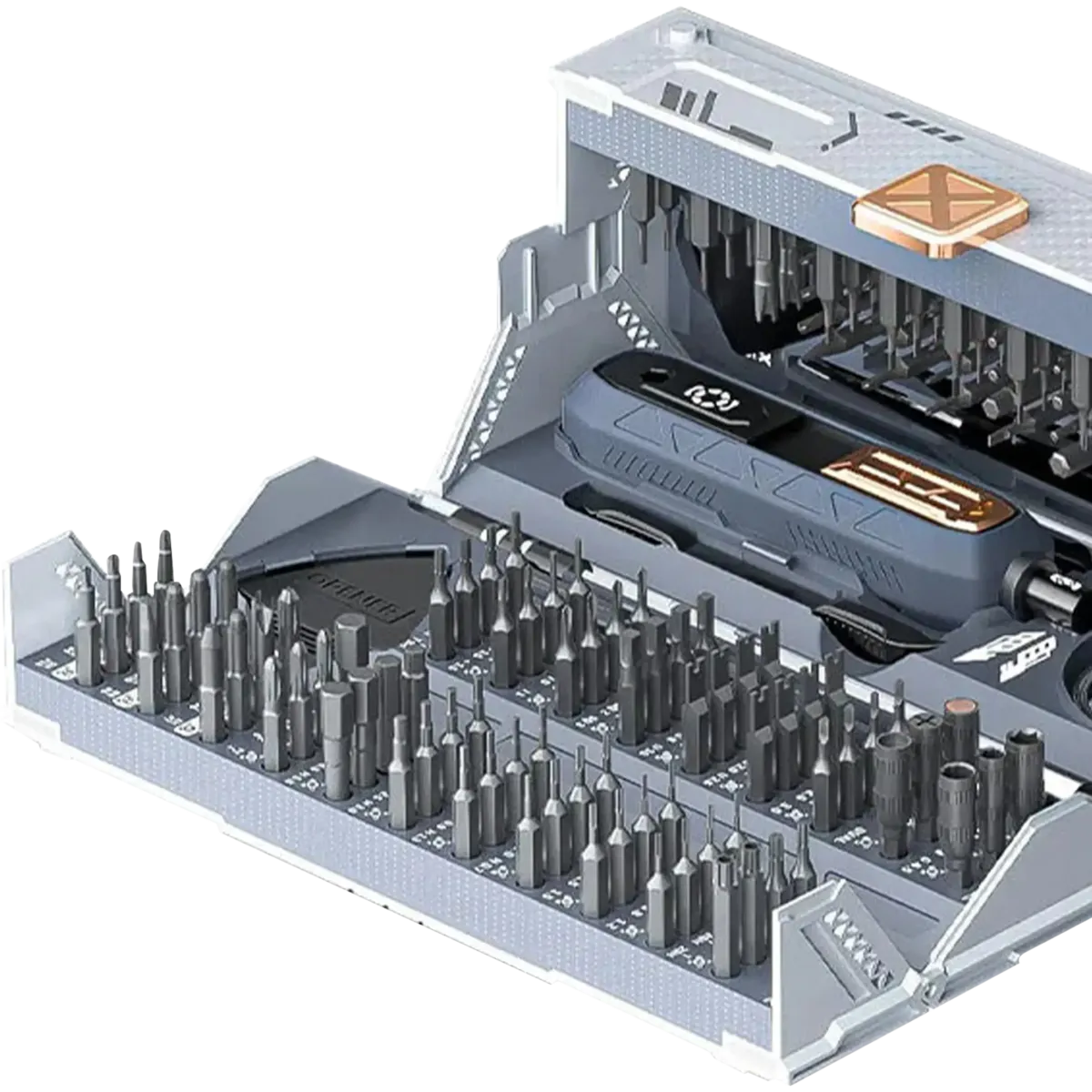 JM-8192 180-in-1 Precision Screwdriver Multi-Functional Toolkit (Jakemy) - Image 10