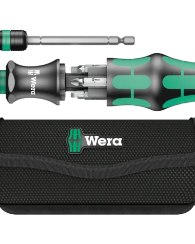 Kraftform Kompakt 26 Screwdriver and Bit Set With Pouch (7 Piece) (Wera)