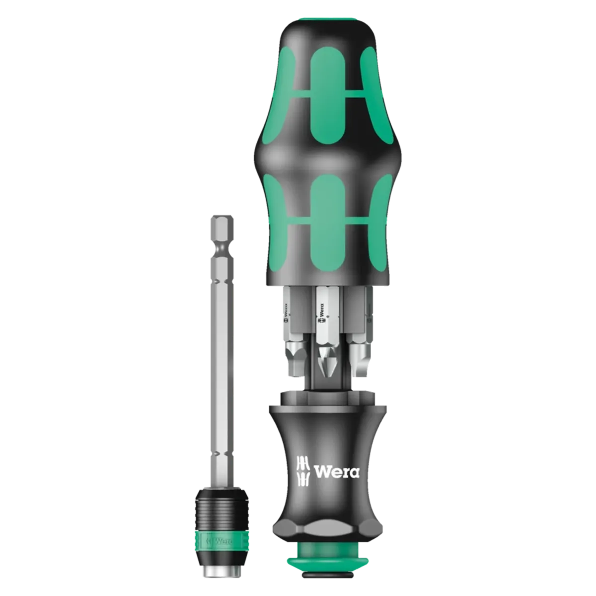 Kraftform Kompakt 26 Screwdriver and Bit Set With Pouch (7 Piece) (Wera) - Image 2