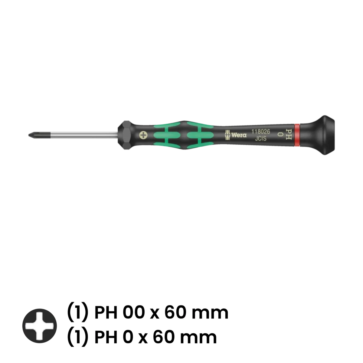Kraftform Micro Universal Precision Screwdriver Set (12 Piece) (Wera) - Image 4
