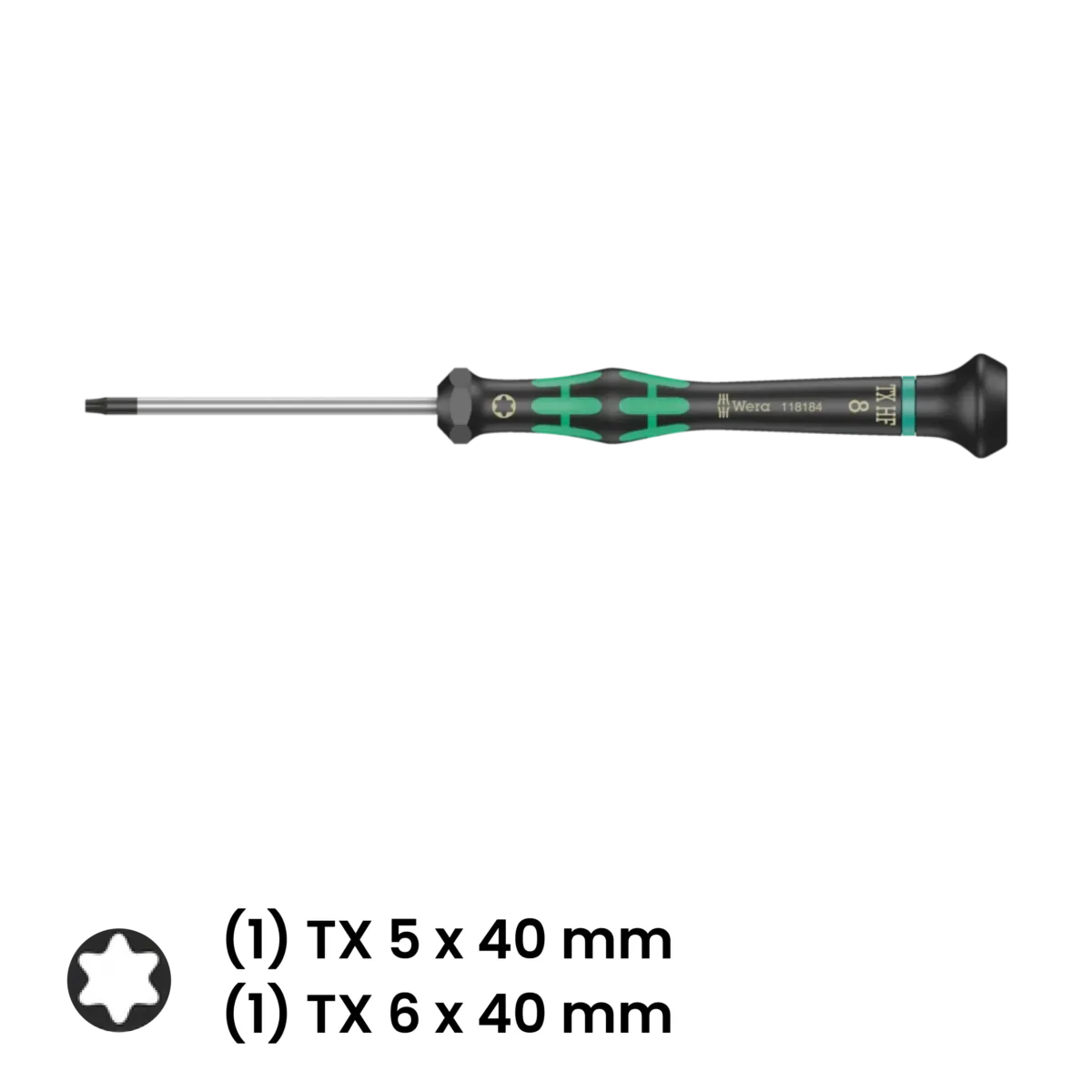 Kraftform Micro Universal Precision Screwdriver Set (12 Piece) (Wera) - Image 5
