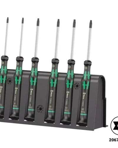 Kraftform Precision Torx Screwdriver Set with Rack (2067 /2066 ) (Wera)
