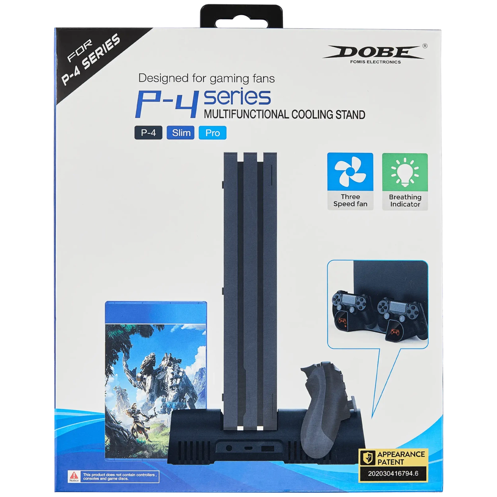 Multifunctional Cooling Charging Stand For PlayStation 4 / Slim / Pro (DOBE) - Image 8