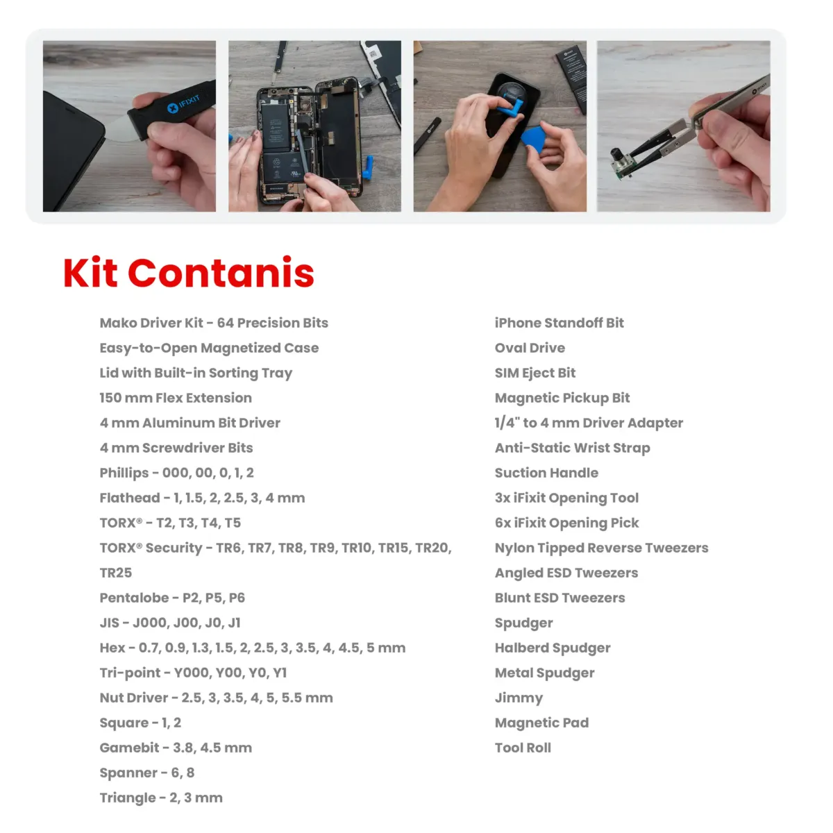 Pro Tech Toolkit (64 Bits) (iFixit) - Image 14