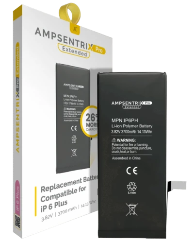 Replacement Battery For iPhone 6 Plus (AmpSentrix Pro Extended)