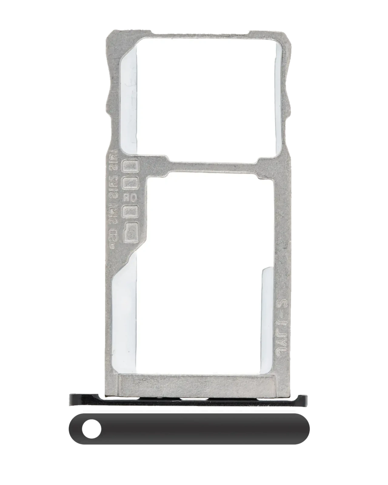 Sim Card Tray For BlackBerry KEYone (Black) - Image 4