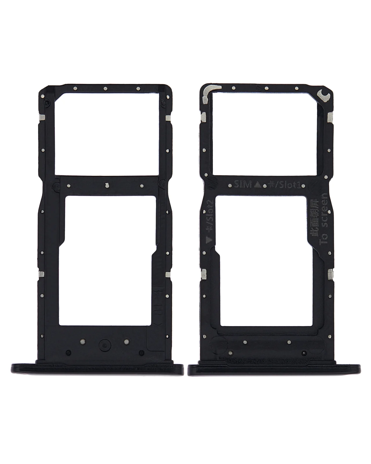 Sim Card Tray For Huawei P Smart / P Smart Plus 2019 (Midnight Black)