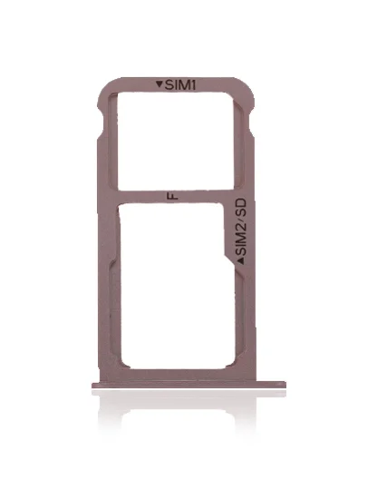 Sim Card Tray For Huawei P9 (Rose Gold / Red)