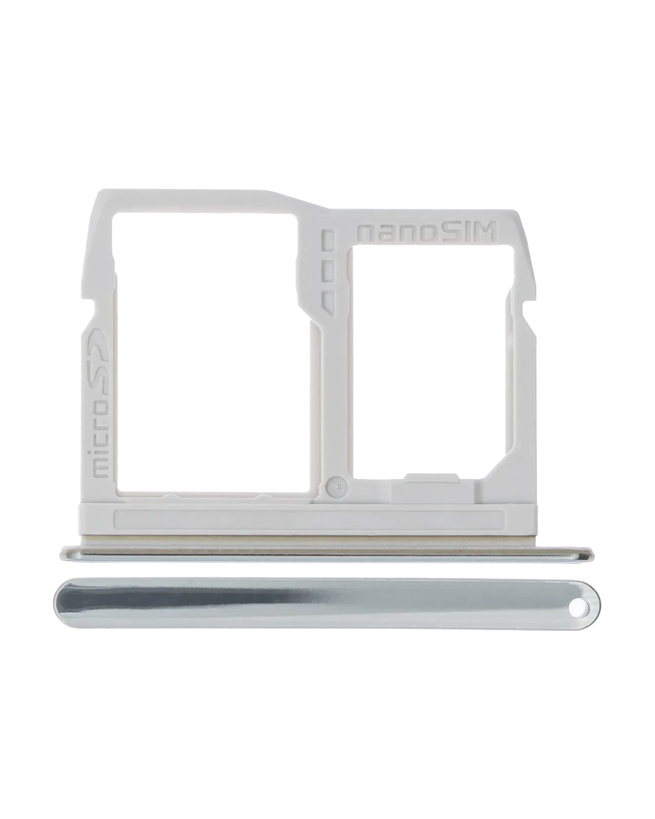 Sim Card Tray For LG Stylo 6 / K71 (Silver) - Image 3