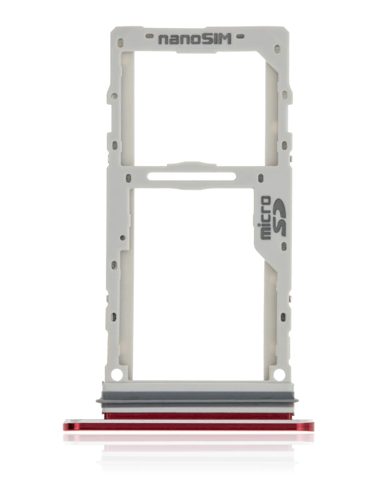 Sim Card Tray For LG Velvet (Red) - Image 3