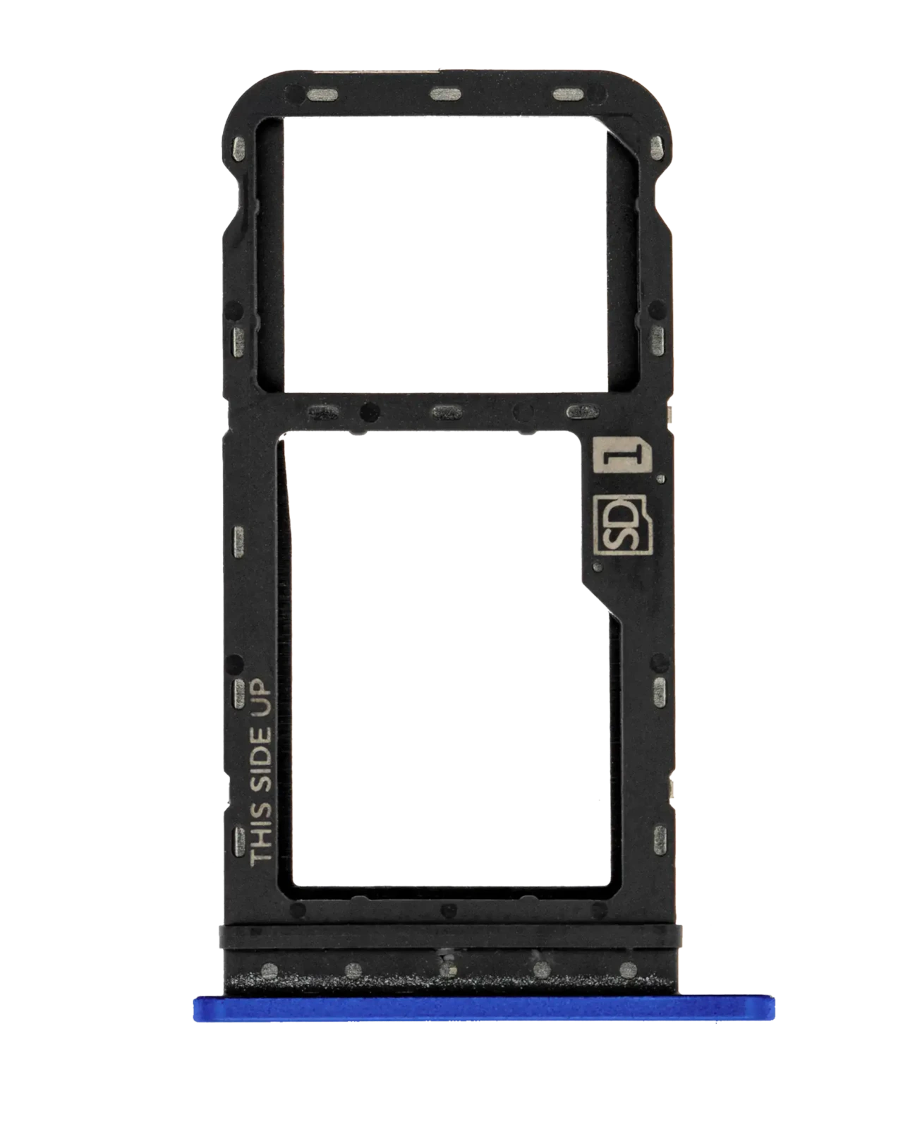 Sim Card Tray For Motorola Moto G Power (XT2117 / 2021) (Genuine OEM) (Glowing Blue) - Image 3