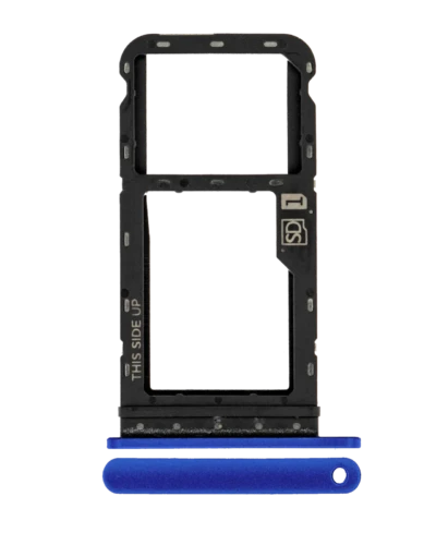 Sim Card Tray For Motorola Moto G Power (XT2117 / 2021) (Genuine OEM) (Glowing Blue)