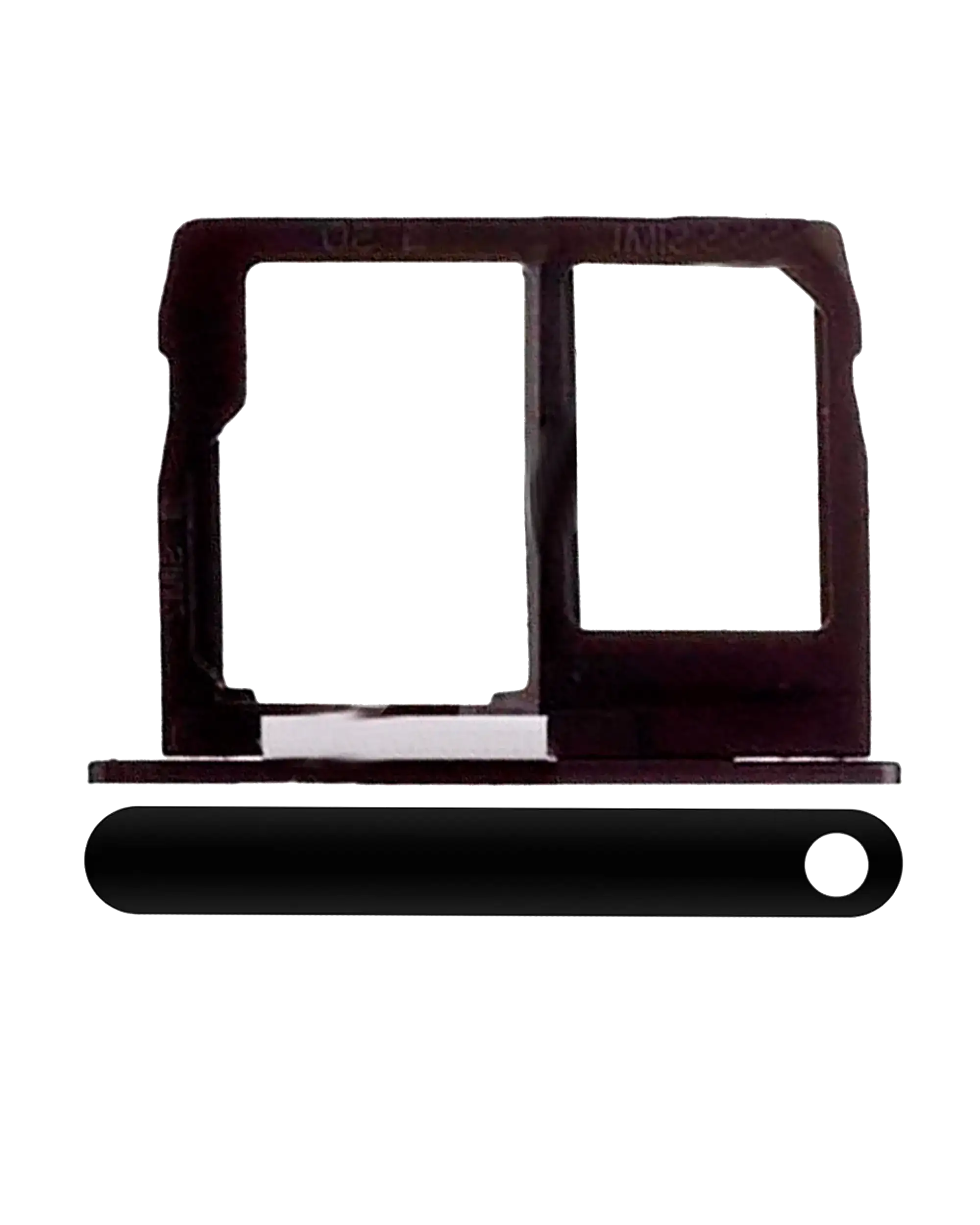 Sim Card Tray For Motorola Moto G5S Plus (XT1806 / 2017) (Dual Card Version) (Black)