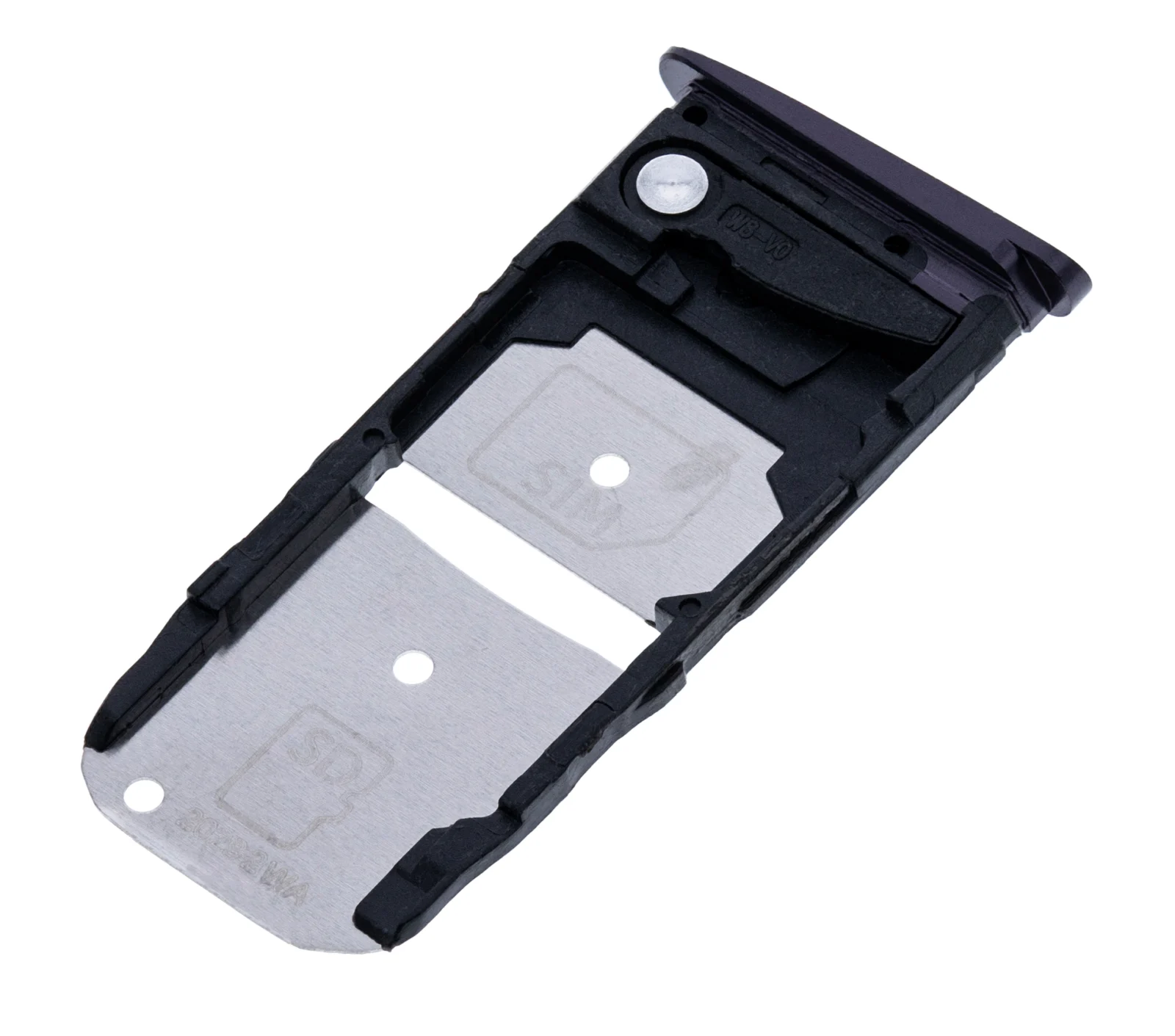 Sim Card Tray For Motorola Moto Z4 Play (2019) (Black) - Image 3