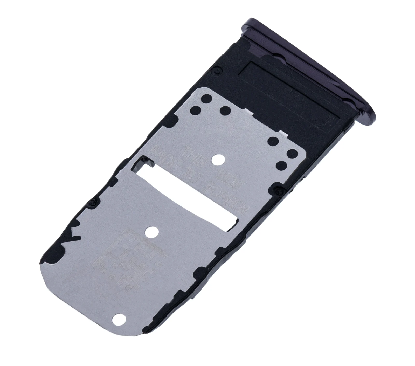 Sim Card Tray For Motorola Moto Z4 Play (2019) (Black) - Image 4