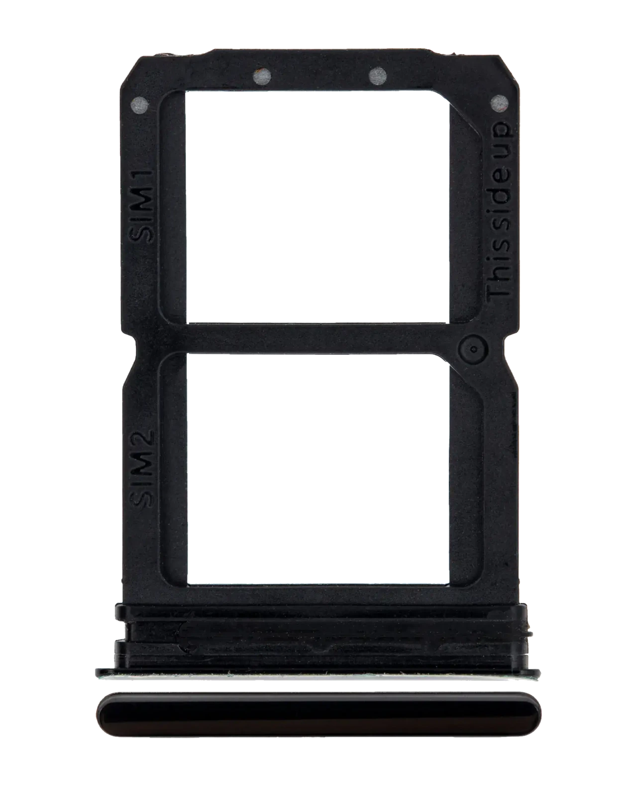 Sim Card Tray For OnePlus 6 (A6000 / A6003) (Mirror Black) - Image 3