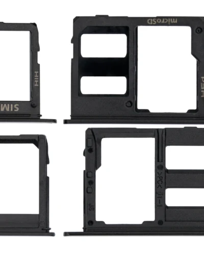 Sim Card Tray For Samsung Galaxy A6 (A600 / 2018) / A6 Plus (A605 / 2018) (Black)