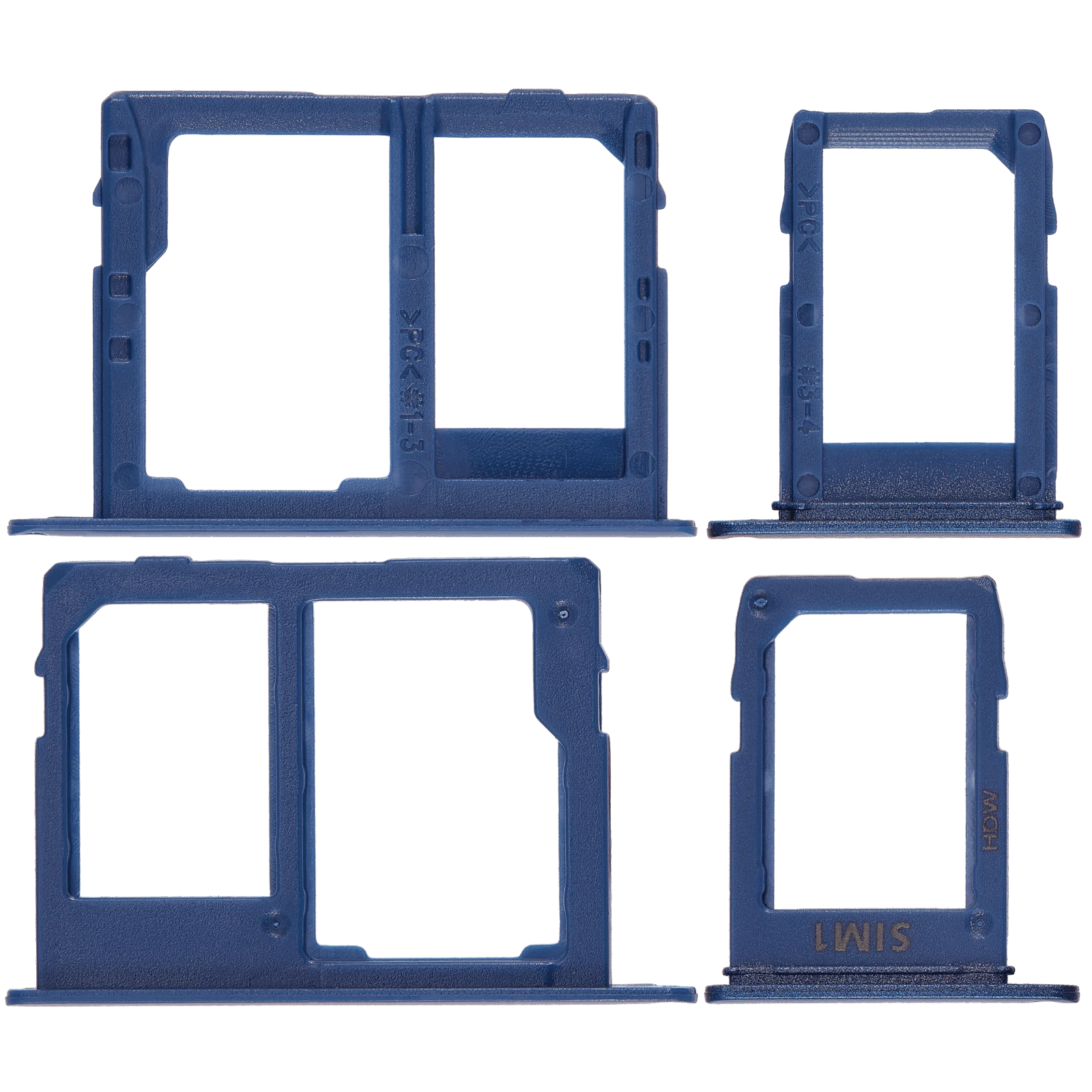 Sim Card Tray For Samsung Galaxy A6 (A600 / 2018) / A6 Plus (A605 / 2018) (Blue)