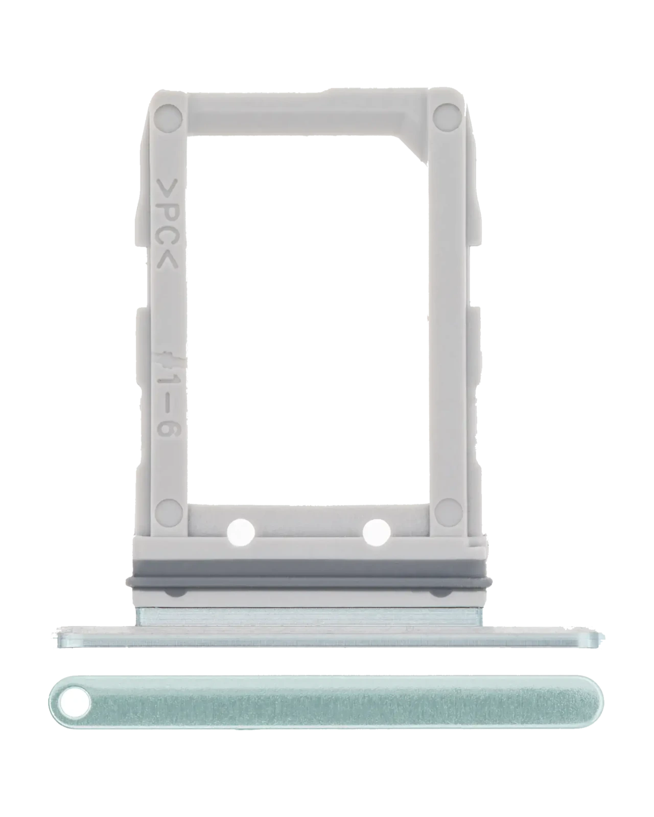 Sim Card Tray For Samsung Galaxy Fold 4G / 5G (Space Silver) - Image 3