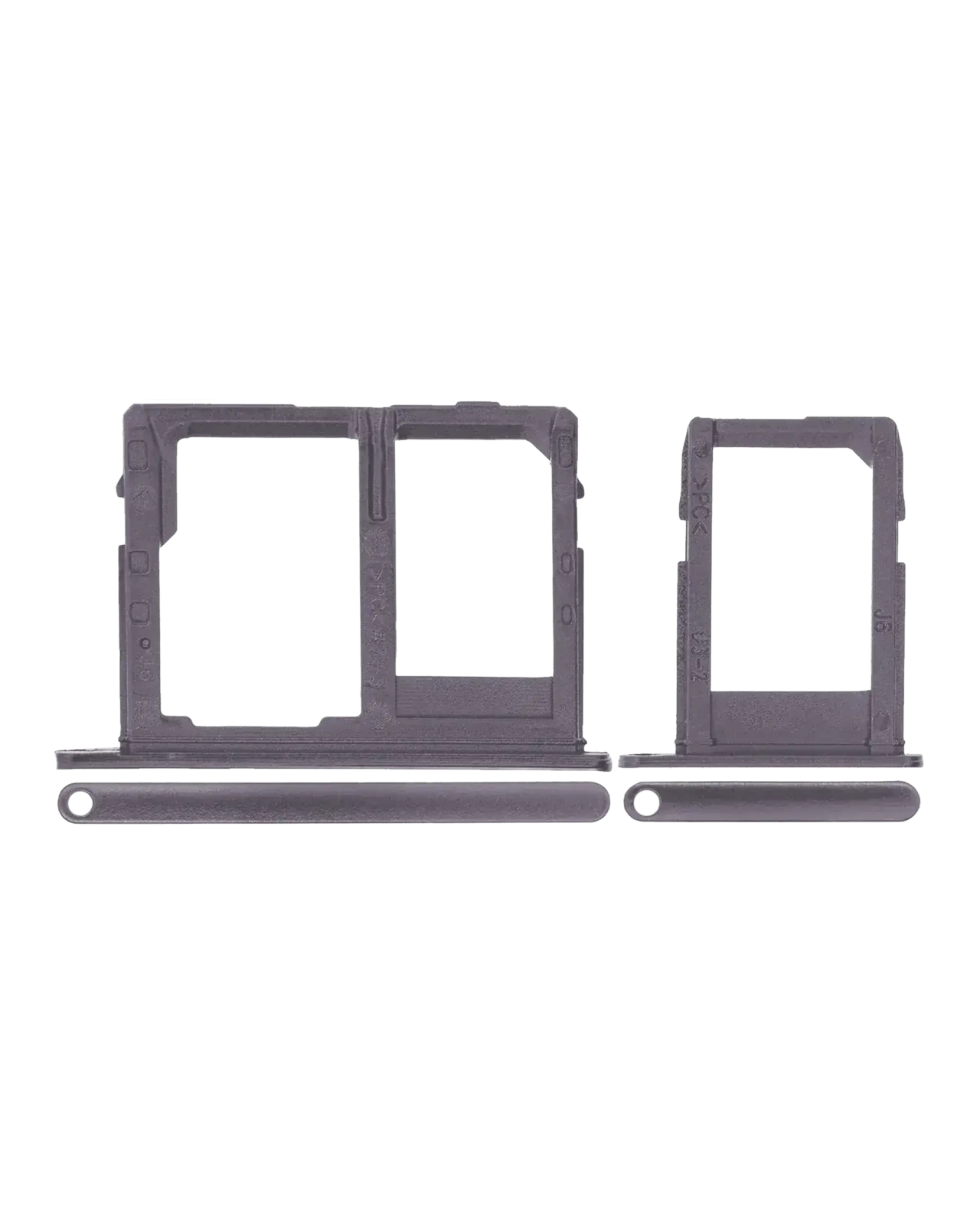 Sim Card Tray For Samsung Galaxy J8 (J810 / 2018) (Purple) (2 Piece Set)