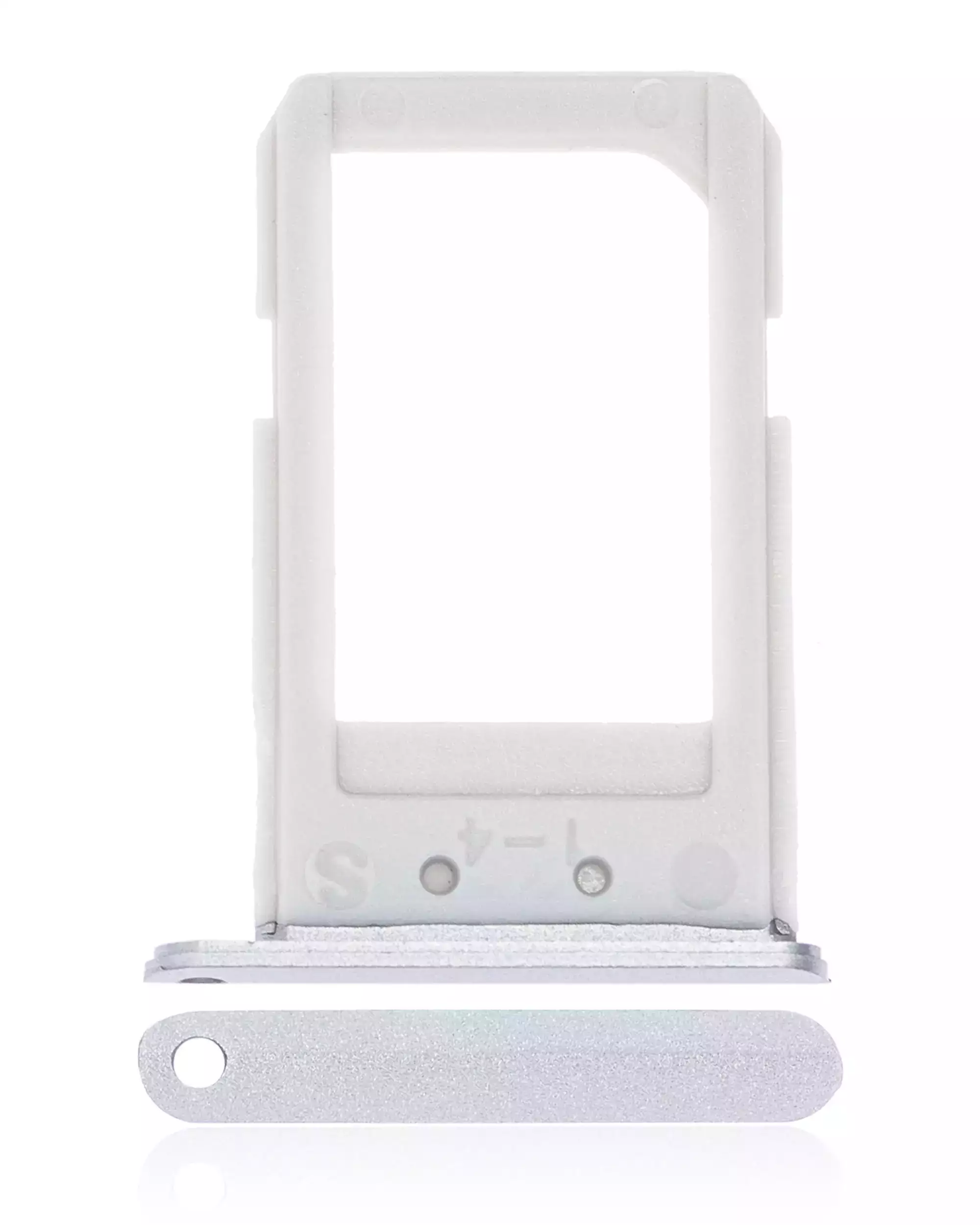 Sim Card Tray For Samsung Galaxy S6 Edge Plus (White Pearl / Silver) - Image 5