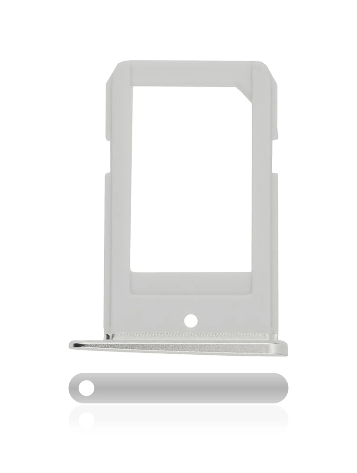 Sim Card Tray For Samsung Galaxy S6 Edge (Silver)