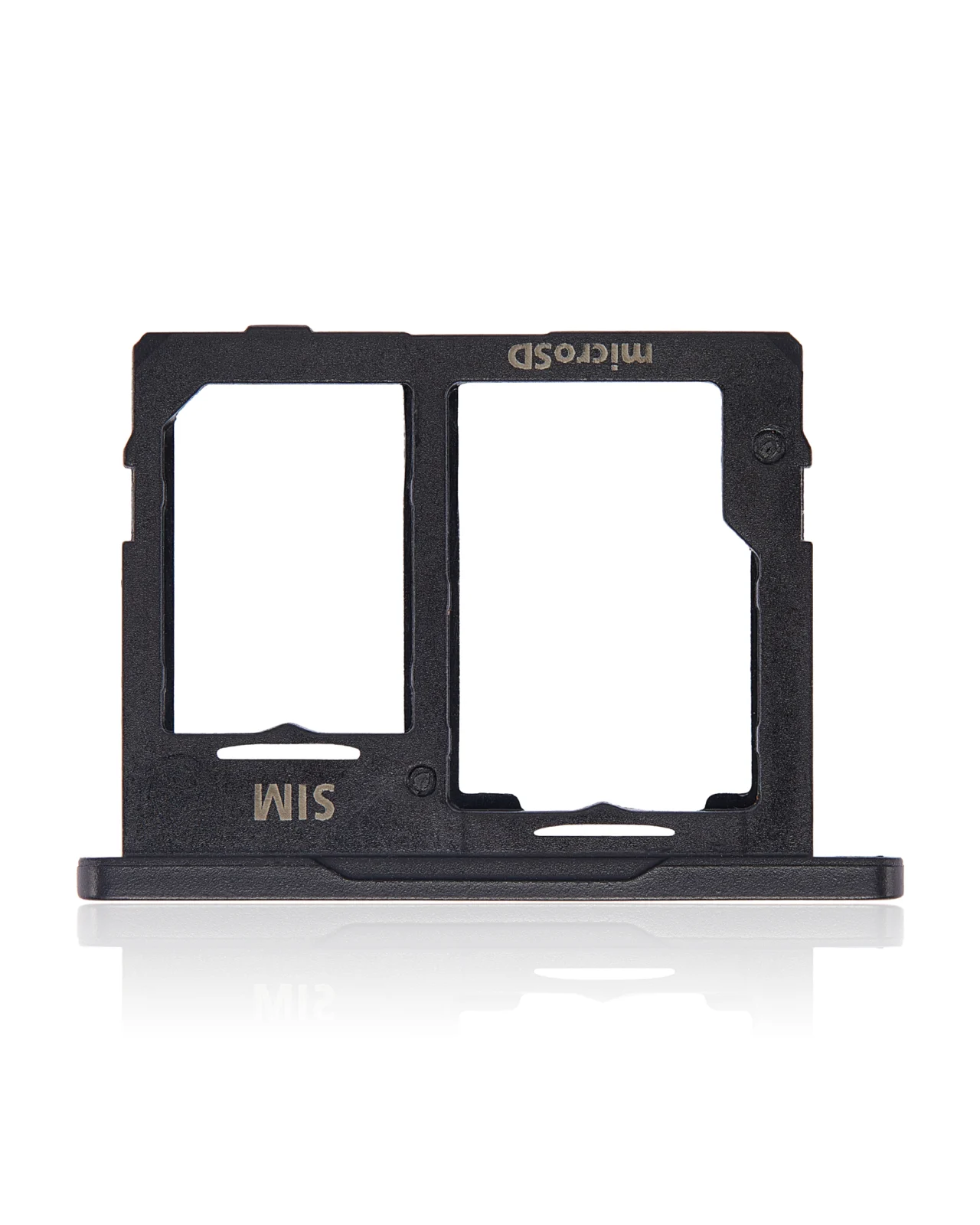 Sim Card Tray For Samsung Galaxy Tab A 10.5" (T595 / T597) (2018) (LTE Version) (Black) - Image 2