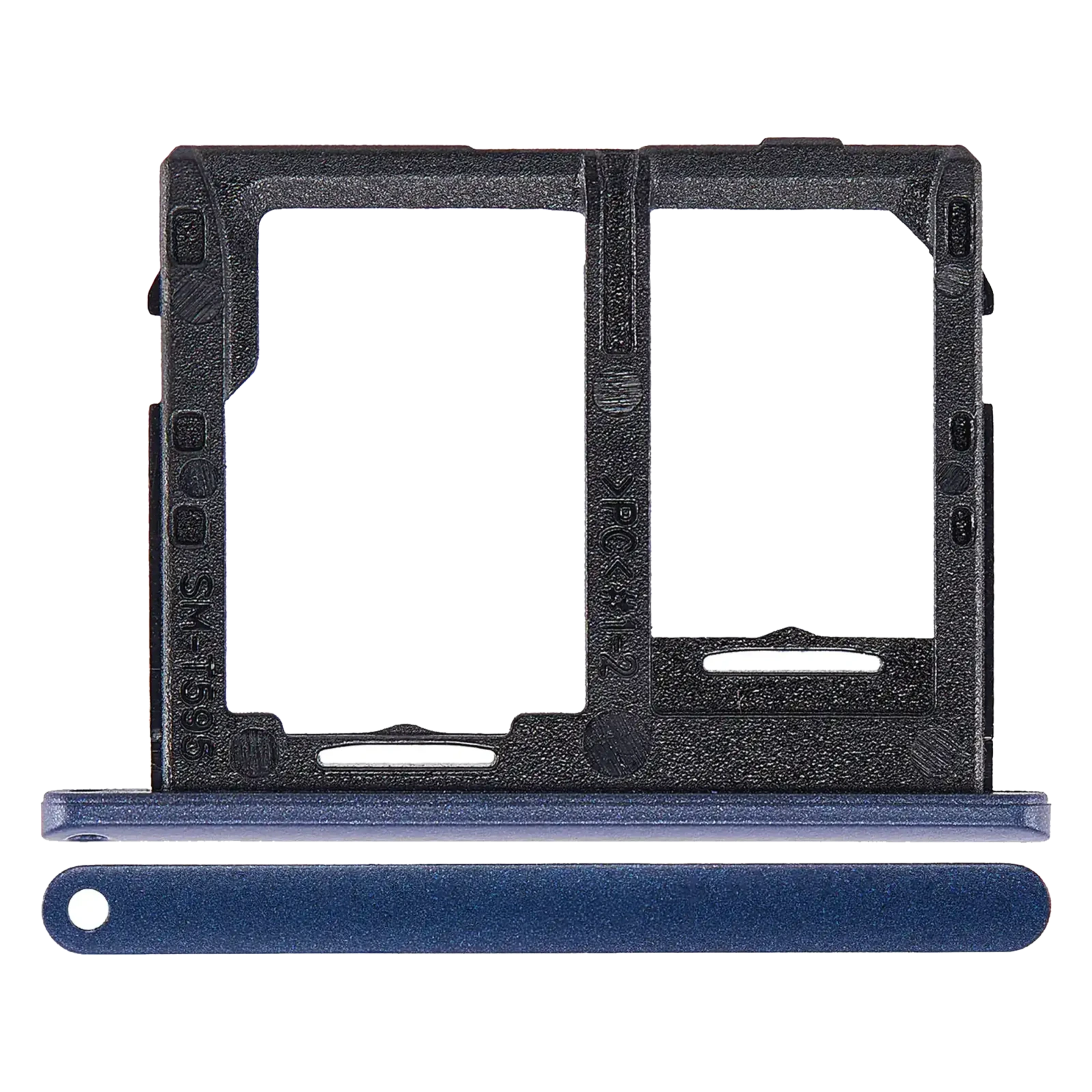 Sim Card Tray For Samsung Galaxy Tab A 10.5" (T595 / T597) (LTE Version) (Blue) - Image 2