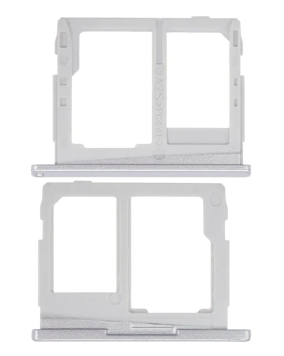 Sim Card Tray For Samsung Galaxy Tab A 8.0" (T385 / T387) (2017) (Cellular Version) (Silver)