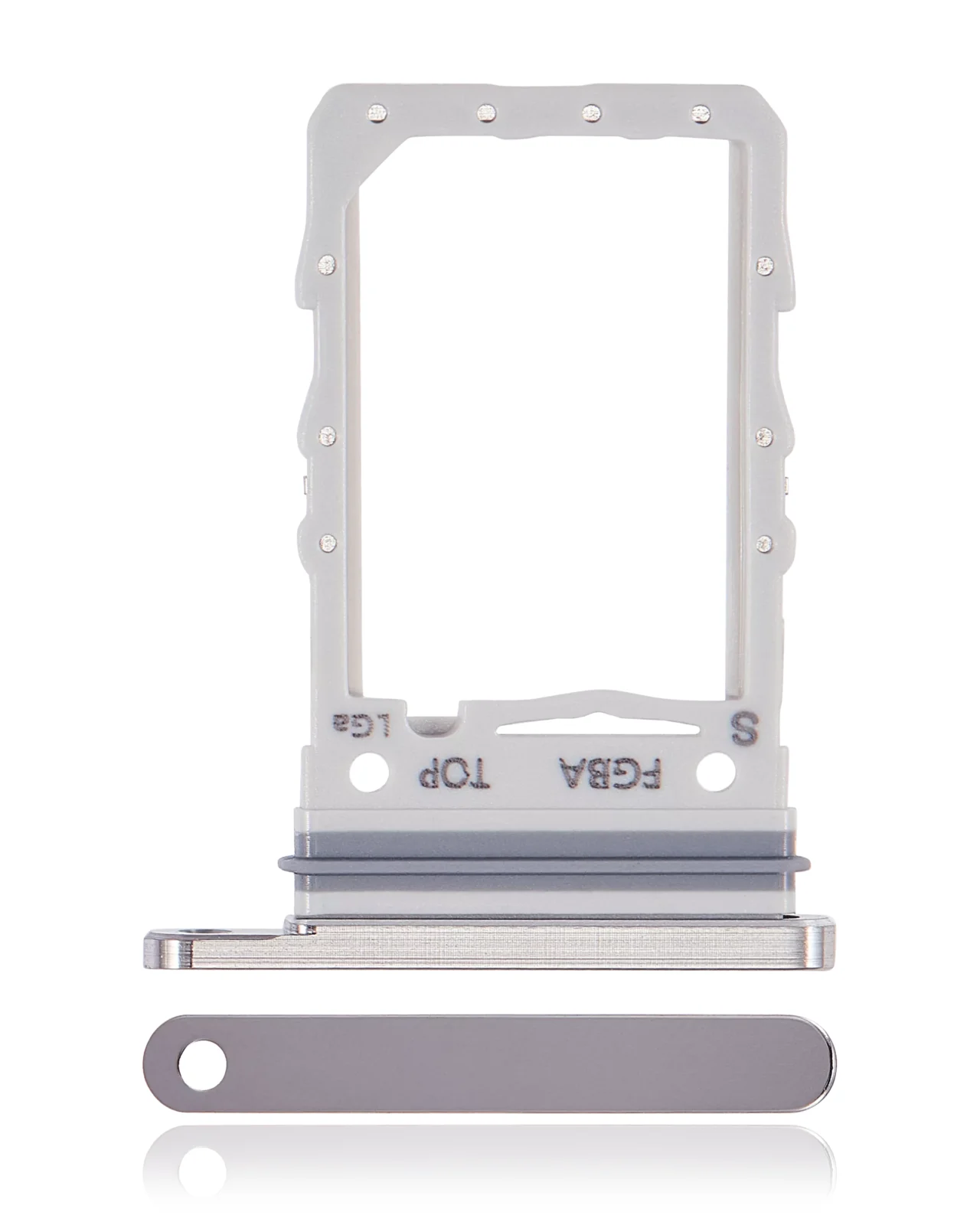 Sim Card Tray For Samsung Galaxy Z Flip 4 5G (F721) (White) - Image 5
