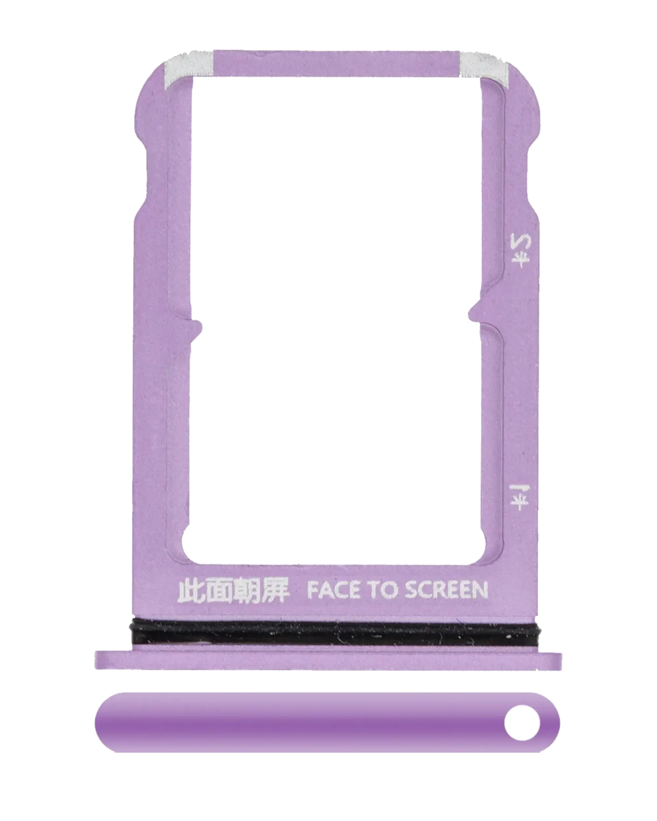 Sim Card Tray For Xiaomi Mi 9 (Lavender Violet) - Image 4