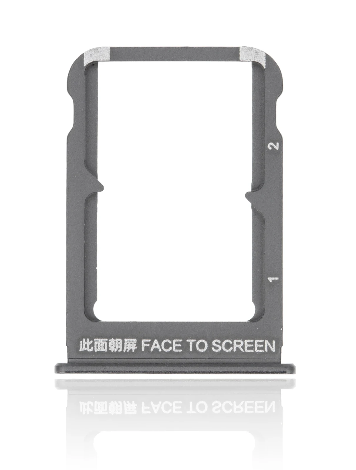Sim Card Tray For Xiaomi Mi Mix 3 (Onyx Black) - Image 2