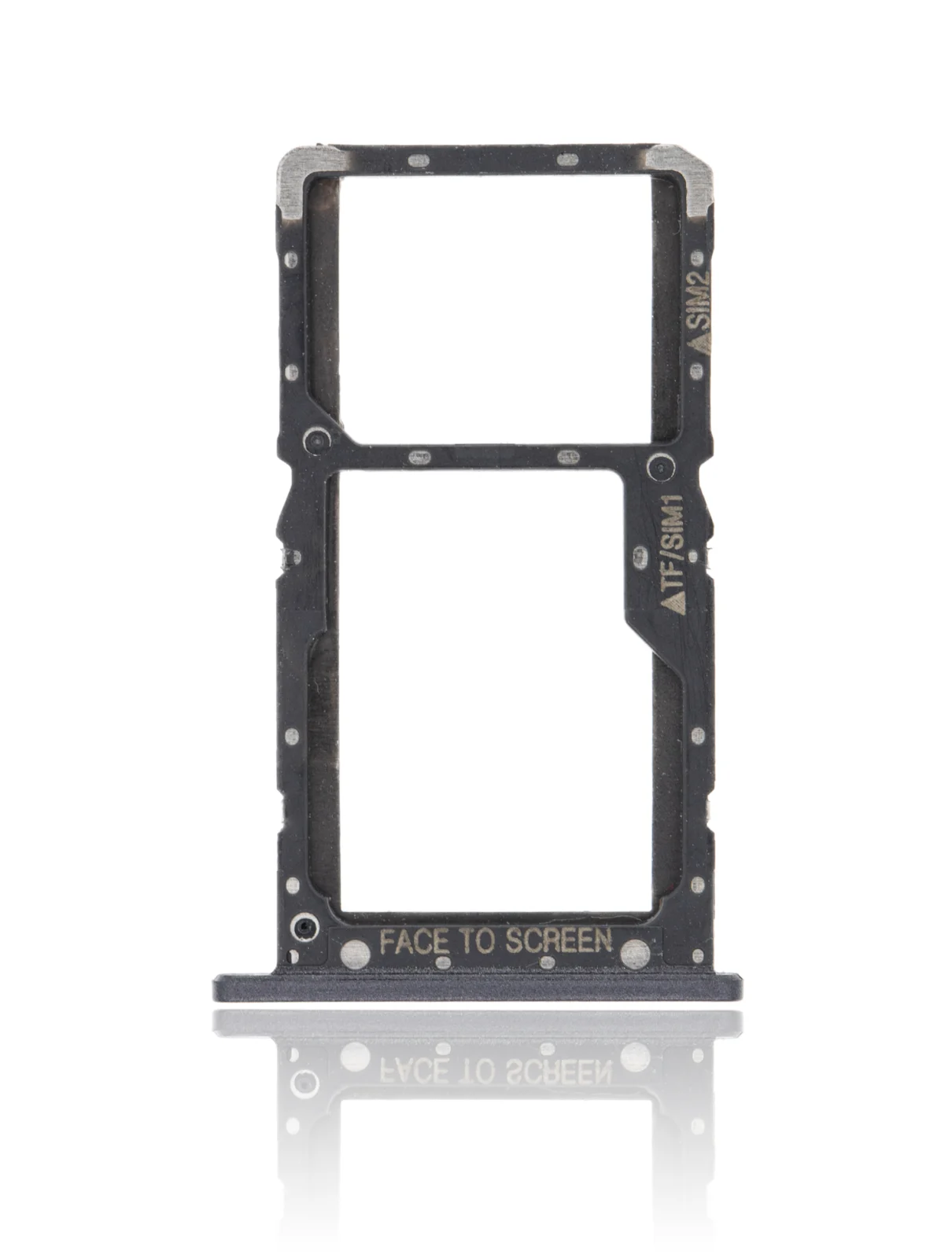 Sim Card Tray For Xiaomi Pocophone F1 (Craphite Black) - Image 2